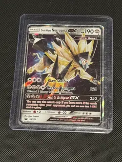 Dusk Mane Necrozma GX SM102 Sun & Moon Black Star Promo Holo Rare Pokemon TCG - Image 1