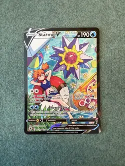 Pokemon Starmie V Tg13/Tg30Swsh10 Astral Radiance Trainer Gallery Holo near mint - Image 1