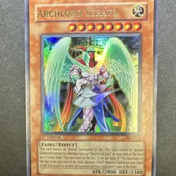 Konami Yu-Gi-Oh! TCG Archlord Zerato AST-034 Ultra Rare 1st Ed Holo - Image 1