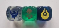 Hidden Arsenal Chapter 1 Collectable Dice Set 3 Dice HAC1 Yugioh - Image 1