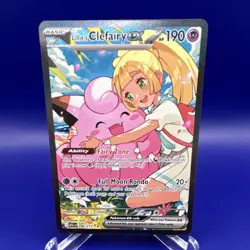 Pokemon TCG Lillie's Clefairy ex 280/217 Ascended Heroes SIR Full Art Holo - Image 1
