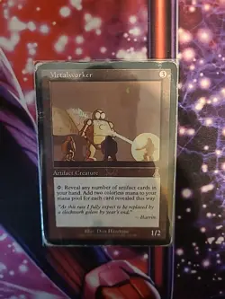 MTG Magic the Gathering Metalworker Urza's Destiny Very Poor Condition - Image 4