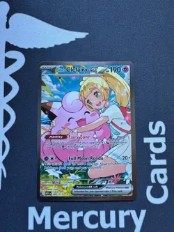 Pokemon TCG 1x Lillie's Clefairy Ex - SIR - Ascended Heroes - 280/217 NM - Image 1