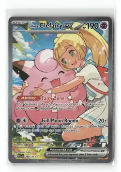 Pokemon TCG Ascended Heroes #280/217 Lillie's Clefairy EX SIR - Image 1