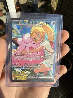 Pokemon TCG Lillie's Clefairy EX 280/217 - SIR- Ascended Heroes - Image 2