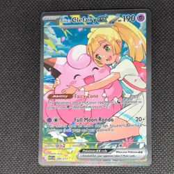 Pokemon TCG Lillie's Clefairy EX 280/217 - SIR- Ascended Heroes - Image 1