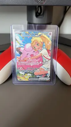 Pokemon TCG Lillie's Clefairy EX 280/217 - SIR- Ascended Heroes - Image 1