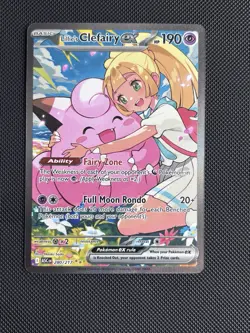 Pokemon TCG Lillie's Clefairy EX SIR #280/217; Ascended Heroes NM - Image 3