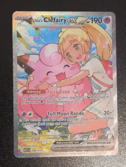 Pokemon TCG Lillie's Clefairy EX SIR #280/217; Ascended Heroes Pack Fresh - Image 2