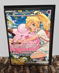 Pokemon TCG Lillie's Clefairy EX Sir 280/217 Ascended Heroes (Binder Copy) - Image 2