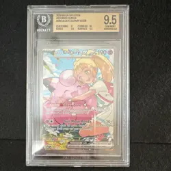 Pokemon TCG Lillie's Clefairy ex SIR Holo 280/217 ascended heroes Beckett 9.5 - Image 4