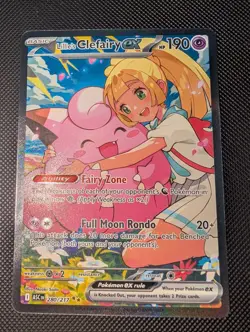 Pokemon Lillie's Clefairy EX SIR 280/217 Ascended Heroes - Image 1