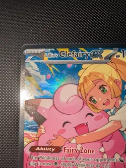 Pokemon Lillie's Clefairy EX SIR 280/217 Ascended Heroes - Image 3