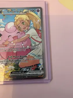 Pokemon TCG Lillie's Clefairy EX SIR #280/217; Ascended Heroes Pack Fresh - Image 2