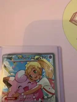 Pokemon TCG Lillie's Clefairy EX SIR #280/217; Ascended Heroes Pack Fresh - Image 5