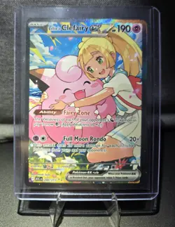 Pokemon TCG Lillie's Clefairy ex 280/217 Ascended Heroes SIR Near Mint - Image 1