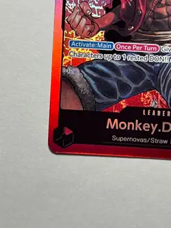 Monkey.D.Luffy ST01-001 One Piece Starter Deck 1 Straw Hat Crew - Image 4