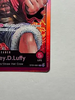 Monkey.D.Luffy ST01-001 One Piece Starter Deck 1 Straw Hat Crew - Image 5
