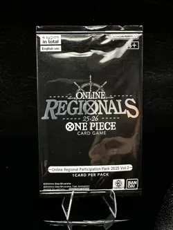 One Piece TCG Online Regionals Participation Pack 2025 Vol. 2 SEALED!! - Image 1