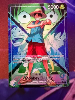 Monkey.D.Luffy (022) (Alternate Art) OP16-022 The Time of Battle Foil - Image 1