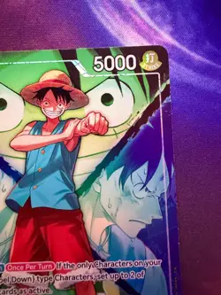 Monkey.D.Luffy (022) (Alternate Art) OP16-022 The Time of Battle Foil - Image 4