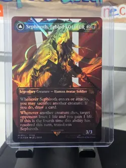 Sephiroth, Fabled SOLDIER (Borderless) (Surge Foil) Final Fantasy Foil MGT - Image 1