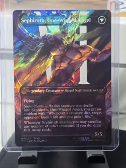 Sephiroth, Fabled SOLDIER (Borderless) (Surge Foil) Final Fantasy Foil MGT - Image 2