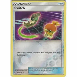 POKEMON CARD REVERSE HOLO SWITCH 147/168 TRAINER ITEM TCG CCG - Image 1