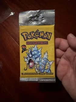 Pokemon Base Set 2 Booster Pack Gyarados Art Work Sealed Heavy 21.14g - Image 1