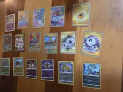 Pokemon TCG Huge Lot! 17 Cards!! NM. Rowlett, Poplin, Litten! Gold Cards!! - Image 4