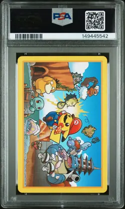 2016 POKEMON PLAYING CARDS MARIO PIKACHU 7 OF SPADES PSA 10 - Image 2