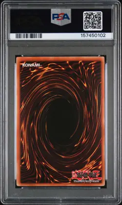 2003 YU-GI-OH! MFC-MAGICIAN'S FORCE 1ST EDITION-CORRECTED ART DARK PALADIN PSA 8 - Image 2