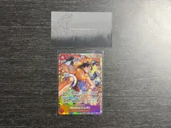 One Piece Monkey D Luffy Op16-015 SR Alt Art Foil NM - Image 3