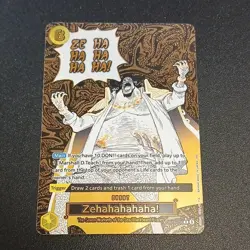 One Piece TCG OP16 Zehahahahaha! ALT ART OP16-116 R - Image 1