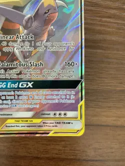 Pokemon Card Garchomp Giratina Tag Team GX Unified Minds Holo 146/236 - NM - Image 3