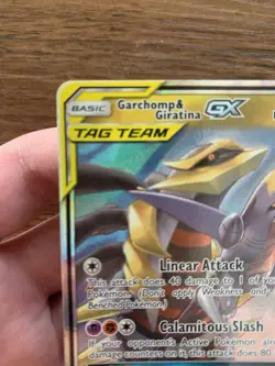 Pokemon Card Garchomp Giratina Tag Team GX Unified Minds Holo 146/236 - NM - Image 5