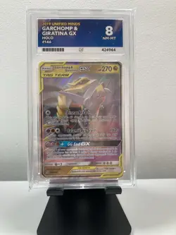 Garchomp & Giratina GX 146/236 - Ace 8 - Tag Team - Unified Minds - Pokemon TCG - Image 1