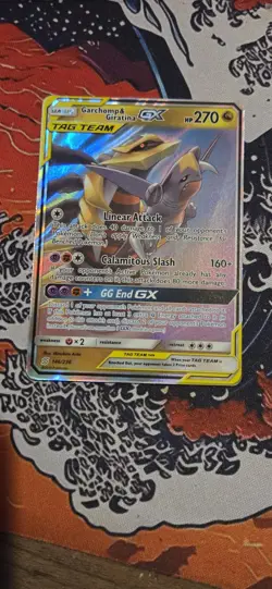 Pokemon Garchomp Giratina Tag Team GX TCG Card Unified Minds 146/236 - Image 1