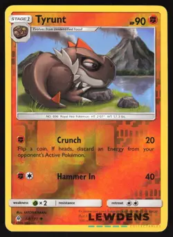 Tyrunt - 68/131 - Reverse Holo Uncommon - Forbidden Light - Pokemon Card - Image 1