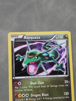 Pokemon TCG Rayquaza XY Promo Holofoil Holo XY141 2016 NEAR MINT CLEAN CARD - Image 4