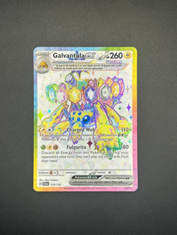 159/142 Galvantula EX Pokemon TCG Stellar Crown Full Art Card - Image 1