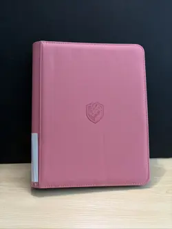 9 Pocket Trading Card Zip Binder, 360 Cards, Premium Exo-Tec Album Mater - Image 1