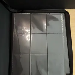 9 Pocket Trading Card Zip Binder, 360 Cards, Premium Exo-Tec Album Mater - Image 2
