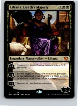 Magic the Gathering Liliana, Death's Majesty Commander: Innistrad Midnight Hunt - Image 1