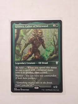 Gilanra, Caller of Wirewood (Foil Etched) - Commander Legends - LP - Uncommon - Image 1