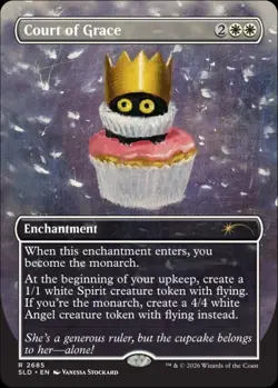 Purr Majesty - NON-FOIL - Secret Lair Cats Are The Best Superdrop MTG - PRESALE - Image 2