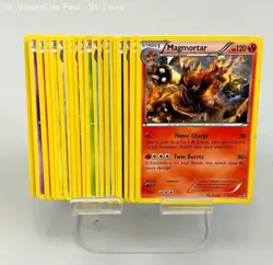 Pokemon Cards Mixed Lot Of 20 Trading Card Lot Magmortar, Tangrowth , Volcarona - Image 1