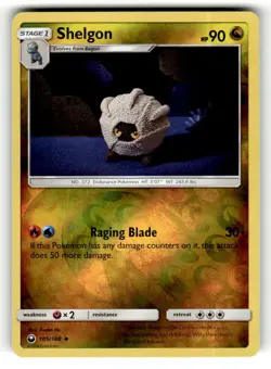 Shelgon 105/168 Uncommon Celestial Storm Reverse Holo Pokemon Near Mint - Image 1
