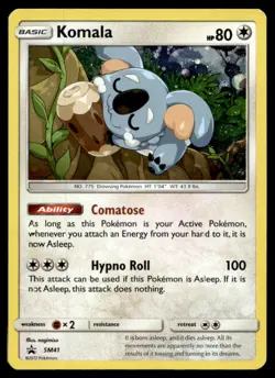 Komala Promo SM41 Pokemon TCG - Image 1