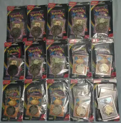 15x Pokemon Blister Pack Sealed Lot 8 Phantasmal Flames, 7 Perf Order - TCG - Image 1